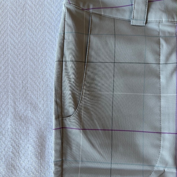 Nike Golf Short, Size 0, Grey Check - Picture 4 of 10